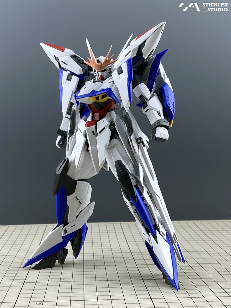 Stickler Studio 1-100 Eclipse Gundam V-Fin 3D Printing Kit
