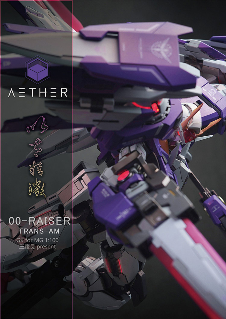Aether 1-100 Gundam 00 Raiser Conversion Kit