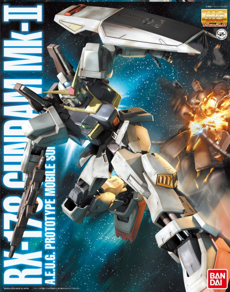 Bandai MG Gundam MK2 ver.2.0 (A.E.U.G) Plastic Kit