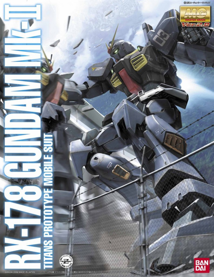 Bandai MG Gundam MK2 ver.2.0 (Titans) Plastic Kit
