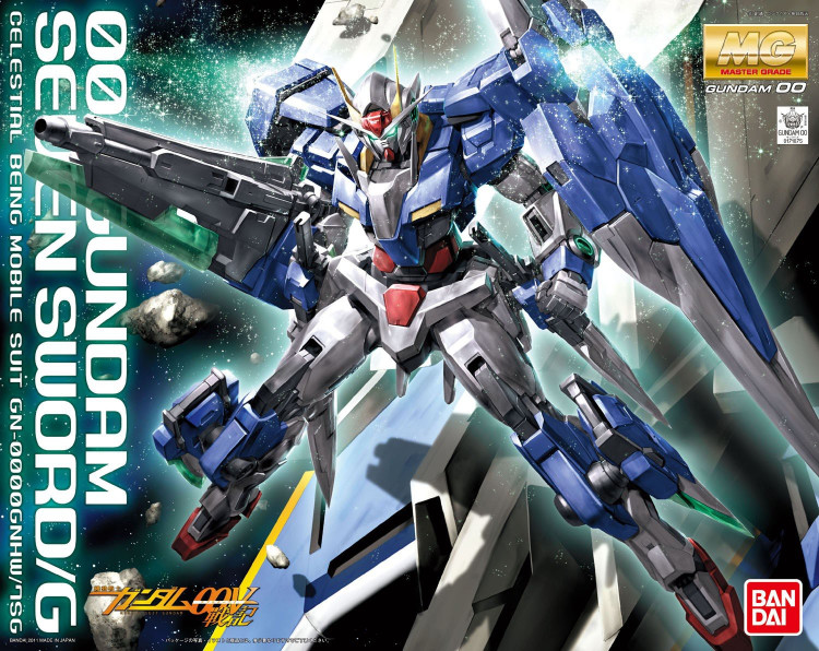 Bandai MG OO Gundam Seven Swords Plastic Kit
