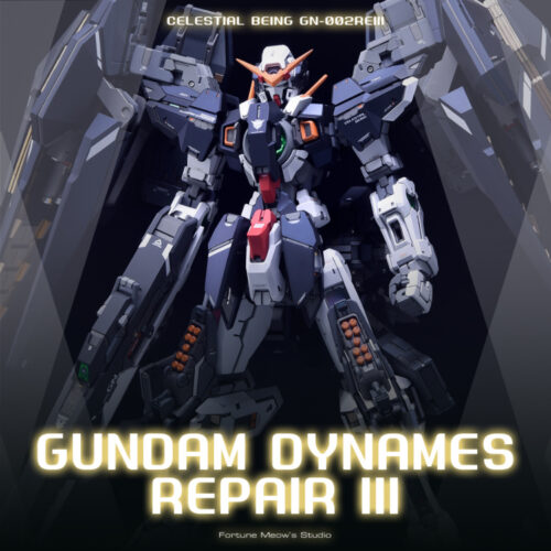 Fortune Meow's 1- 100 Gundam Dynames Repair III Conversion Kit