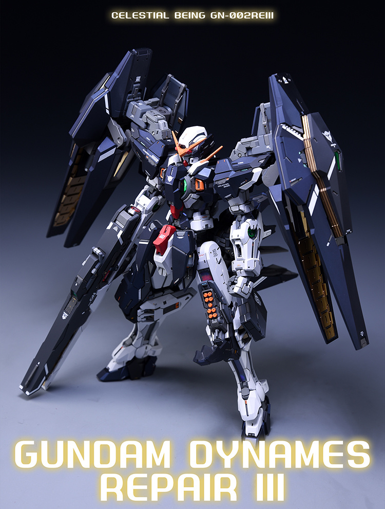 Fortune Meow's 1/100 Gundam Dynames Repair III Conversion Kit
