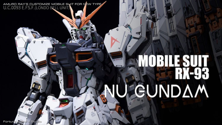 Fortune Meows MG RX93 Nu Gundam ver.KA Conversion Kit 40
