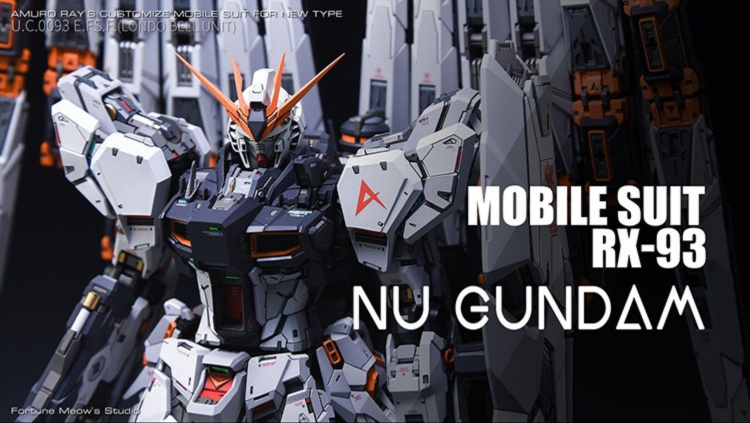 Fortune Meows MG RX93 Nu Gundam ver.KA Conversion Kit 45