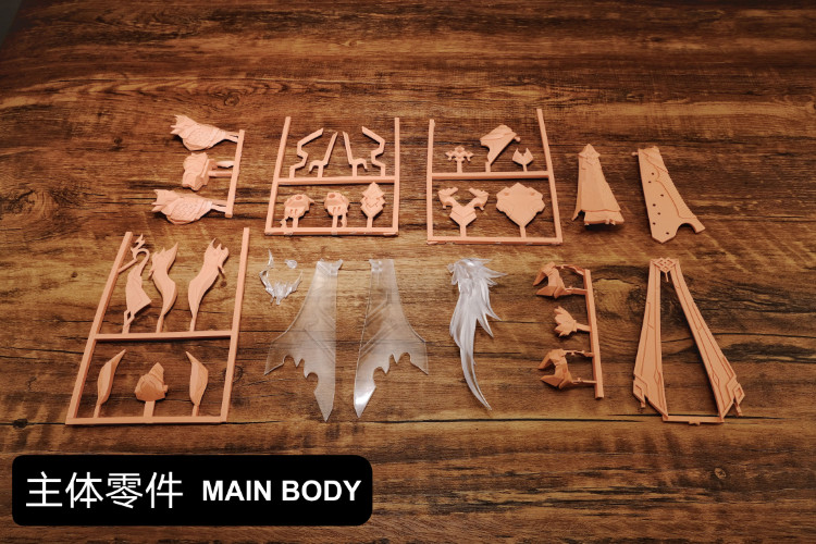 HAOYU Studio 1-100 Gundam Barbatos ver.Azure Dragon Conversion Kit (Full Completed Set) 