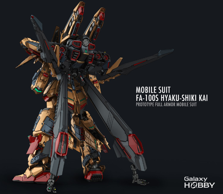 GHS 1 100 Full Armor Hyaku Shiki Kai Conversion Kit 04