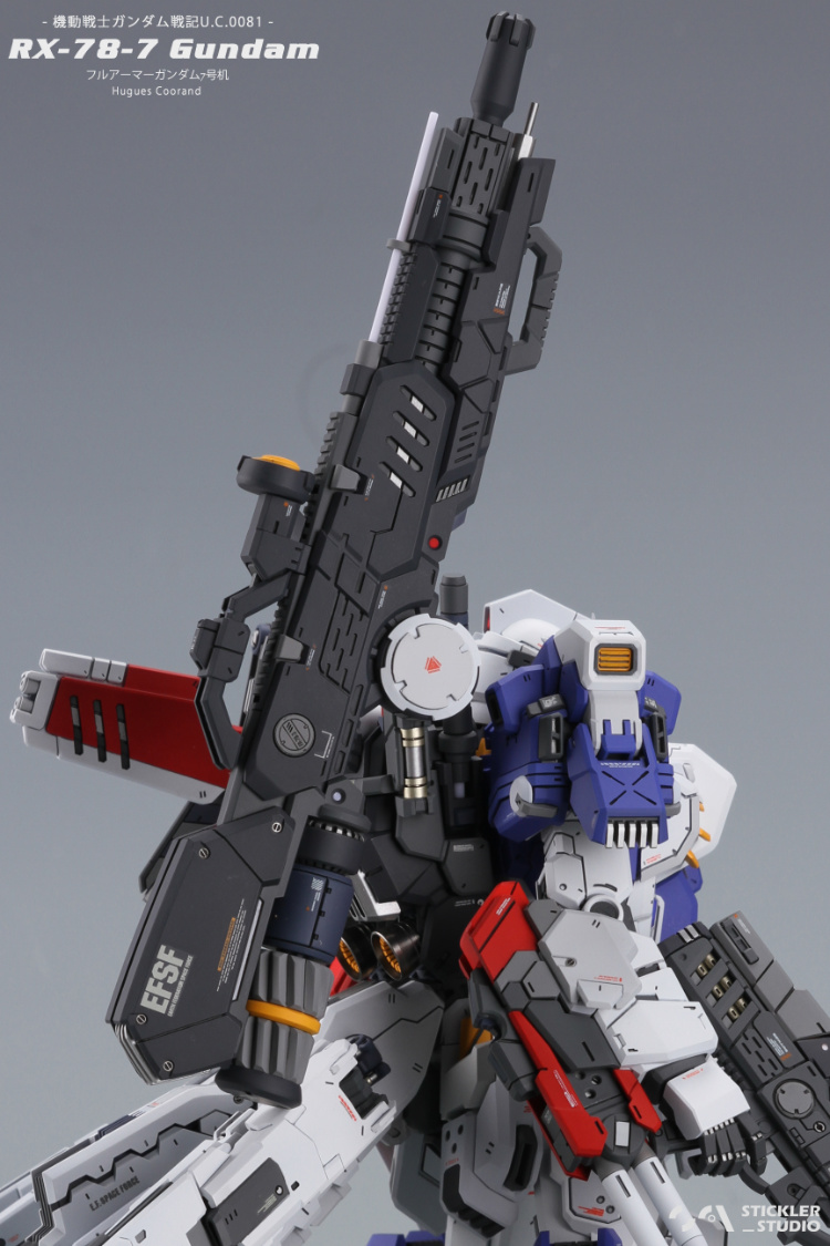 Stickler Studio 1 100 RX 78 7 Full Armor 7th Gundam Conversion Kit 10