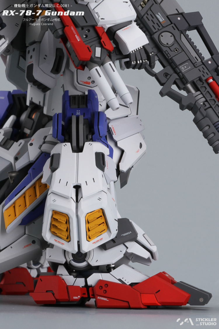 Stickler Studio 1 100 RX 78 7 Full Armor 7th Gundam Conversion Kit 14