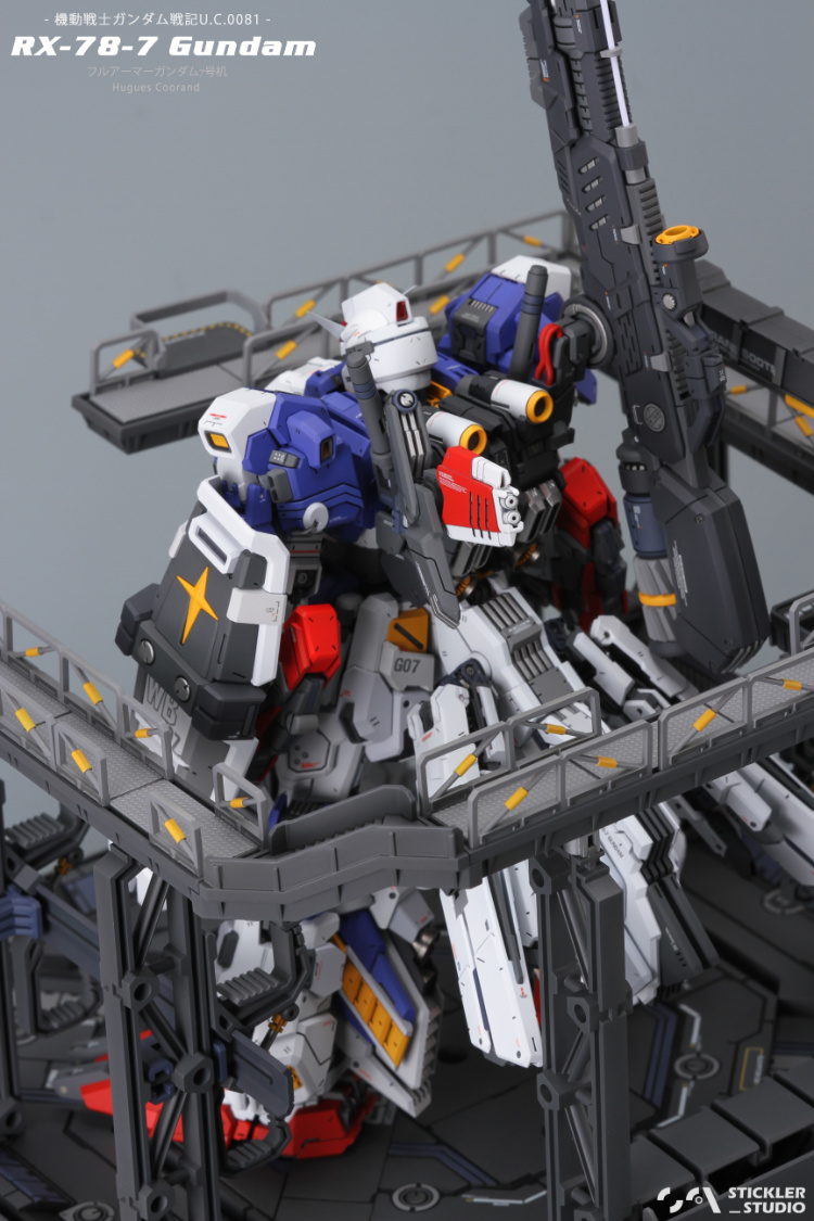 Stickler Studio 1 100 RX 78 7 Full Armor 7th Gundam Conversion Kit 17