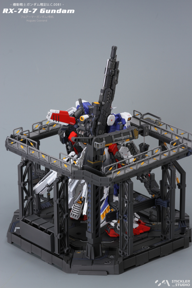 Stickler Studio 1 100 RX 78 7 Full Armor 7th Gundam Conversion Kit 18