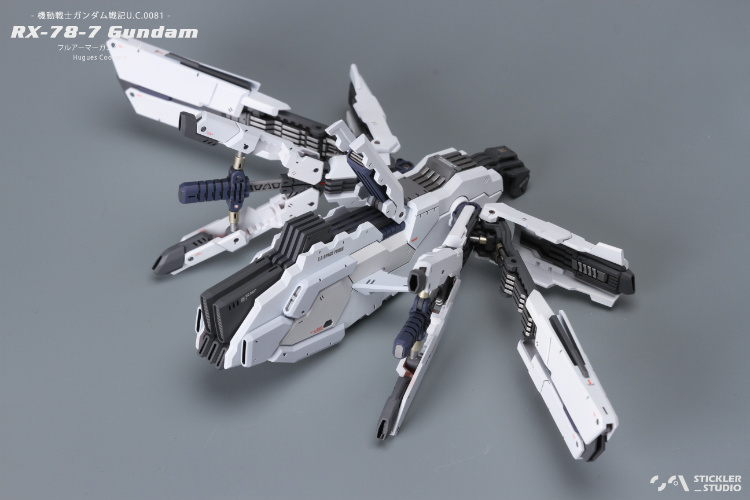 Stickler Studio 1 100 RX 78 7 Full Armor 7th Gundam Conversion Kit 23