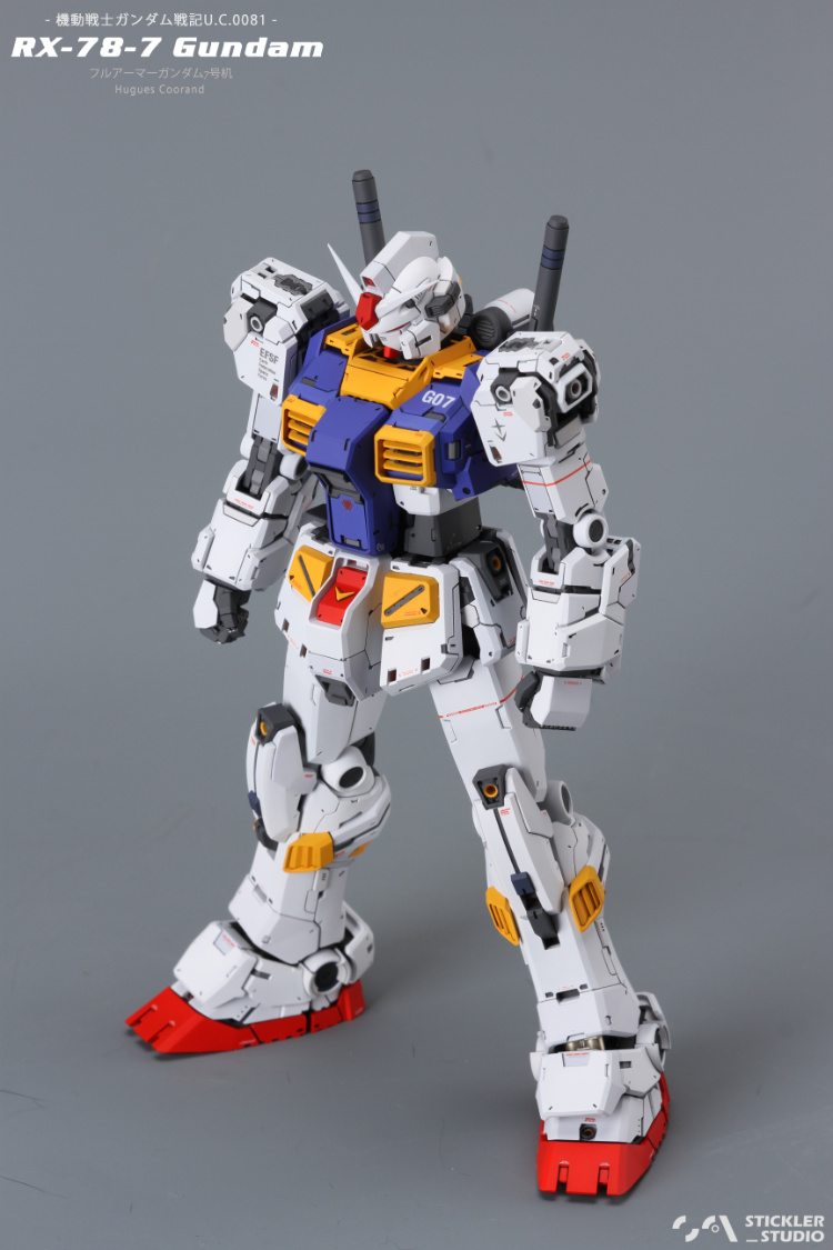 Stickler Studio 1 100 RX 78 7 Full Armor 7th Gundam Conversion Kit 25