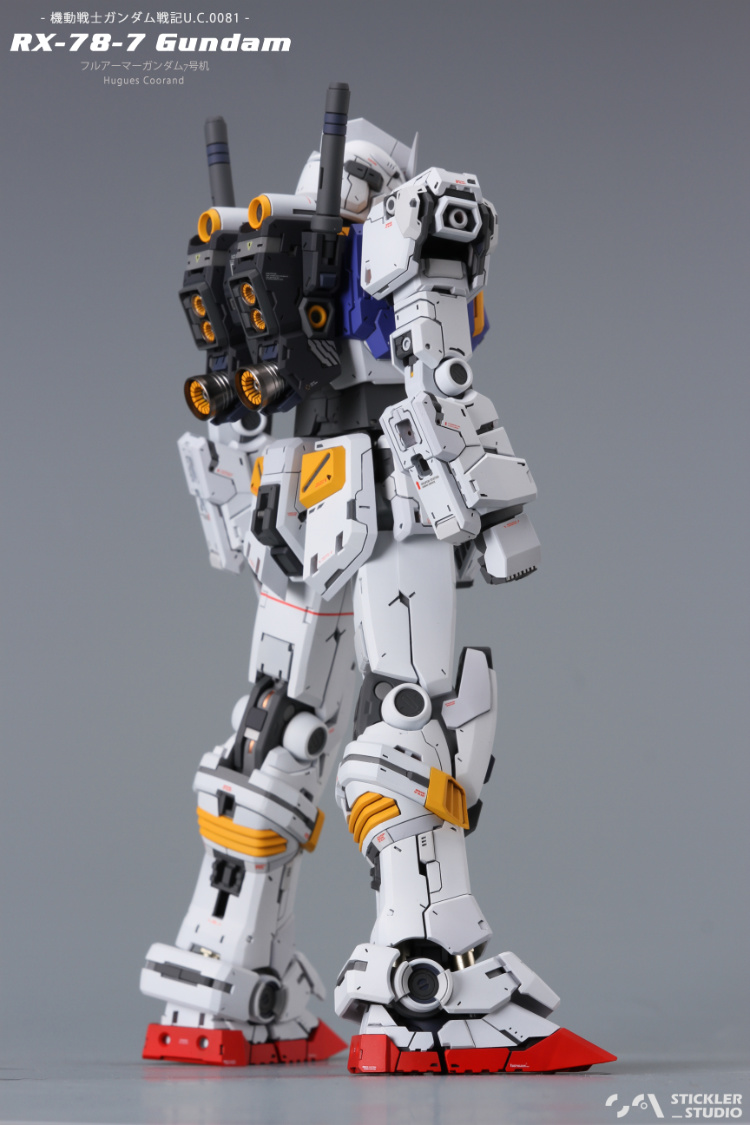 Stickler Studio 1 100 RX 78 7 Full Armor 7th Gundam Conversion Kit 26