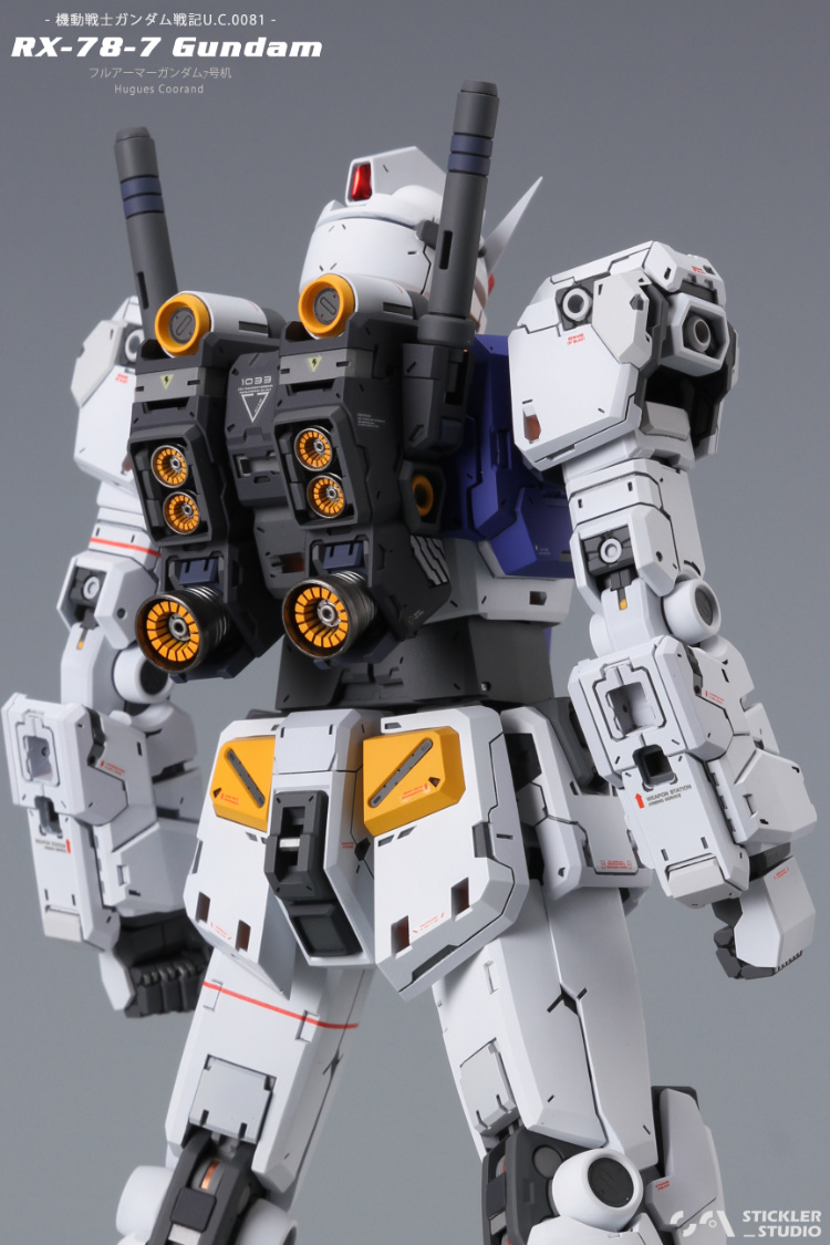 Stickler Studio 1 100 RX 78 7 Full Armor 7th Gundam Conversion Kit 28