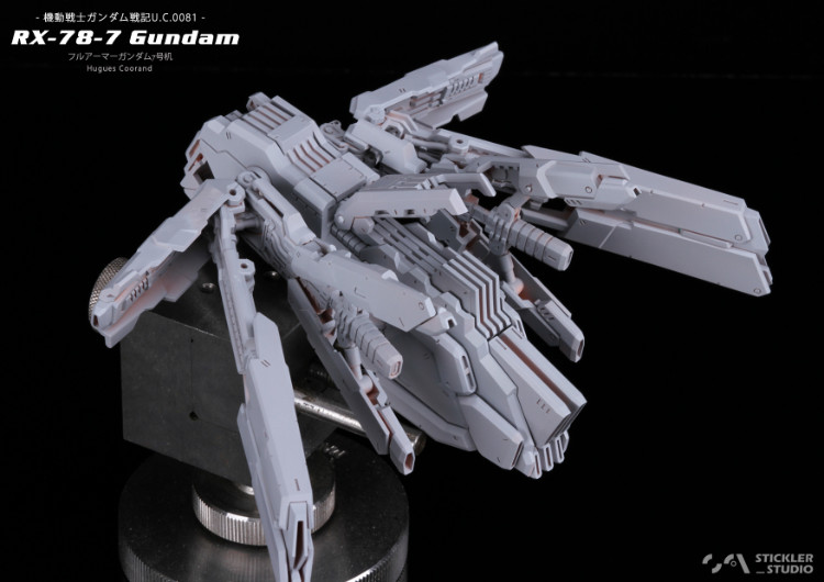 Stickler Studio 1 100 RX 78 7 Gundam Conversion Kit 03