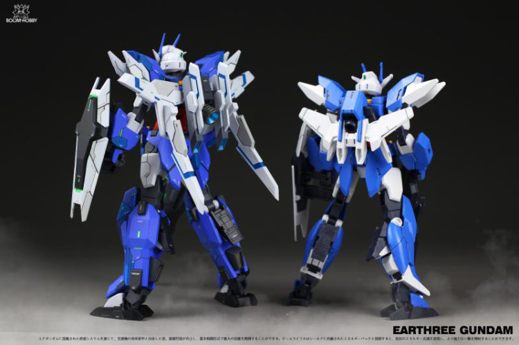 Boom Hobby 1-144 Earthree Gundam Conversion Kit