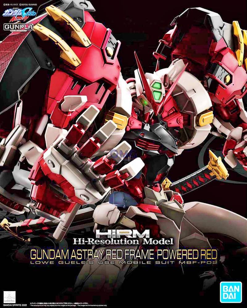 Bandai HIRM Gundam Astray Red Frame Powered Red Plastic Kit