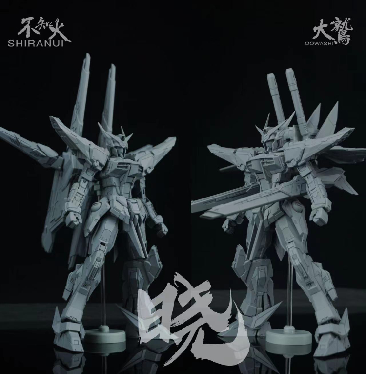 KDG Studio 1 100 Akatsuki Gundam Conversion Kit 04