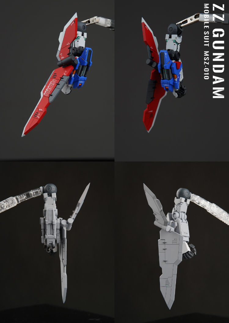 Model Bingo 1-100 ZZ Gundam Conversion Kit