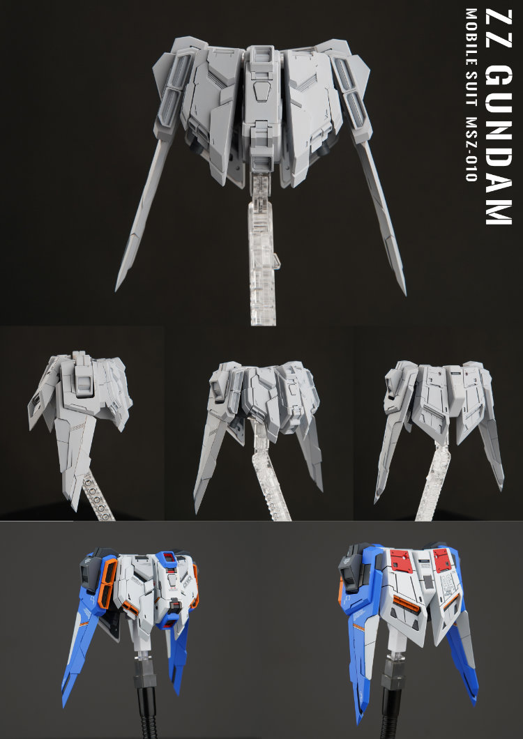 Model Bingo 1-100 ZZ Gundam Conversion Kit
