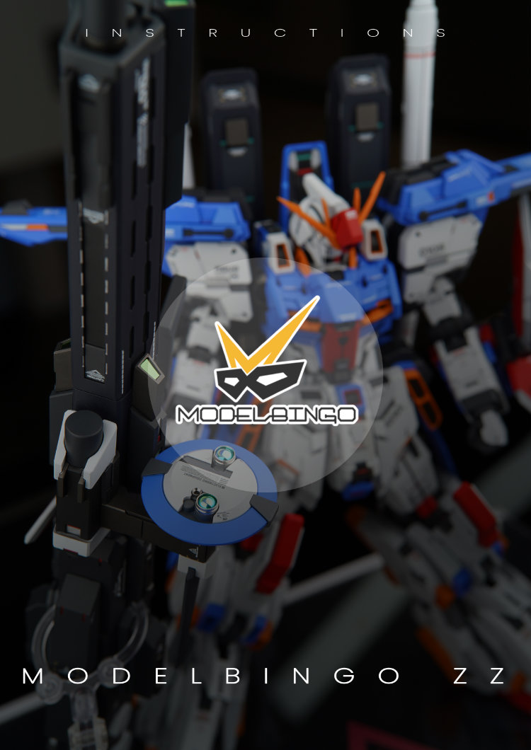 Model Bingo 1-100 ZZ Gundam Conversion Kit