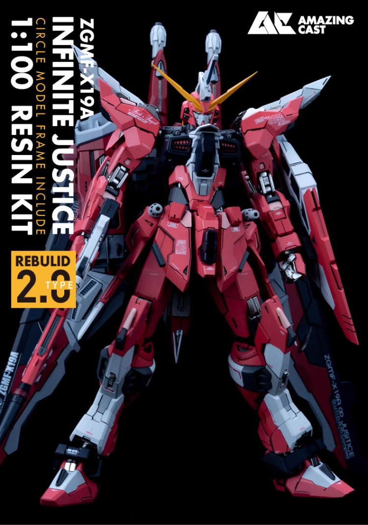 AC Studio 1/100 Infinite Justice Gundam 2.0 Full Conversion Kit