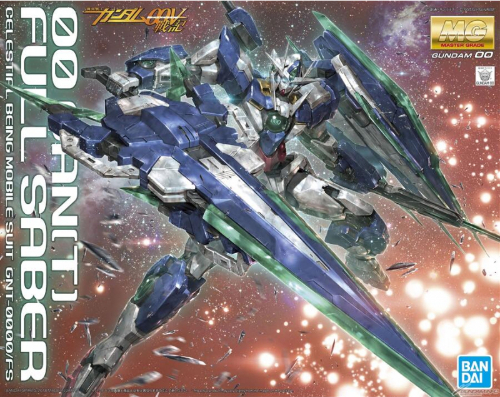 Bandai MG Gundam 00 QAN[T] Full Saber Plastic Kit