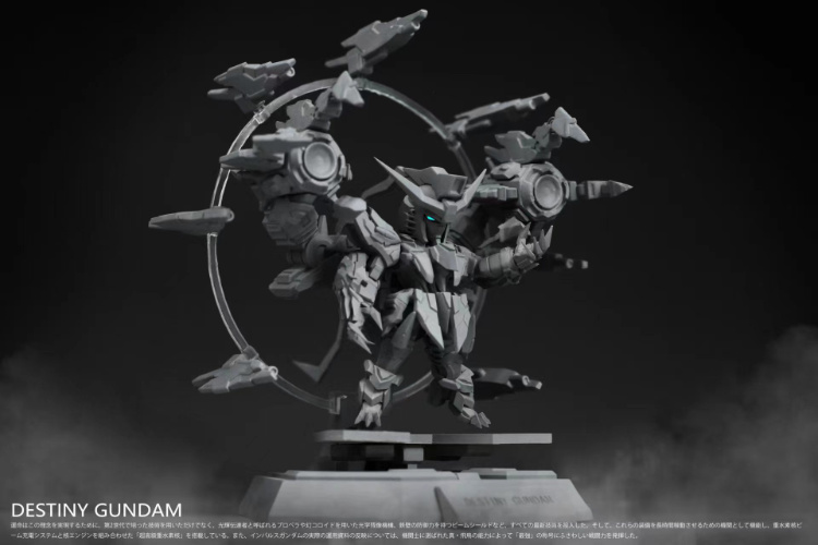 No.26 Studio FW Destiny Gundam ver.White Tiger Full Resin Kit