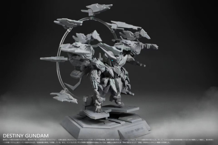 No.26 Studio FW Destiny Gundam ver.White Tiger Full Resin Kit