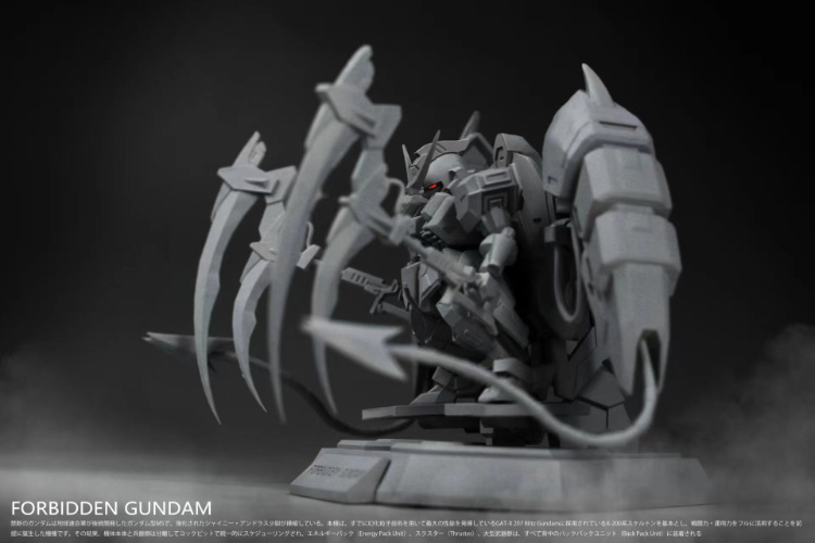 No.26 Studio FW Forbidden Gundam Full Resin Kit