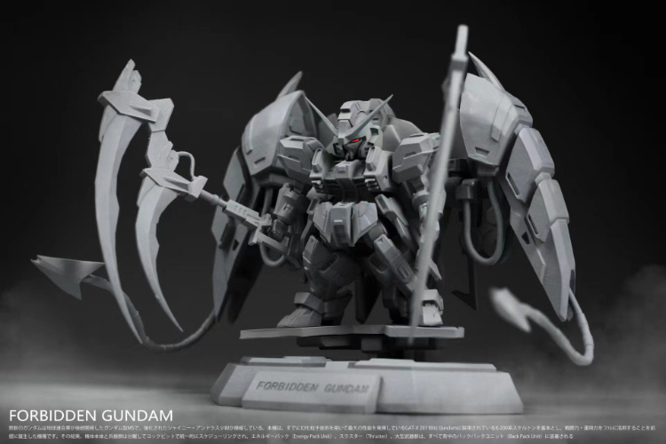 No.26 Studio FW Forbidden Gundam Full Resin Kit
