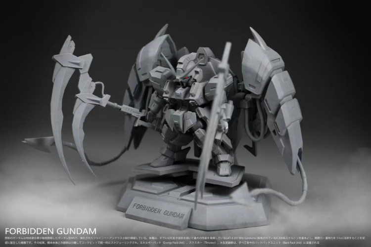 No.26 Studio FW Forbidden Gundam Full Resin Kit