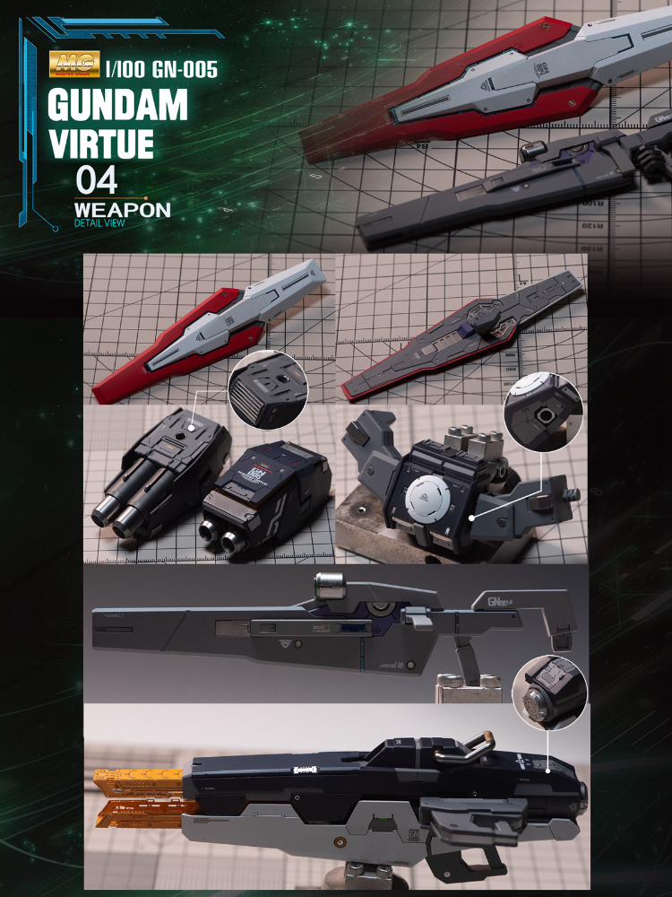 Maniac Studio 1-100 Gundam Virtue Conversion Kit