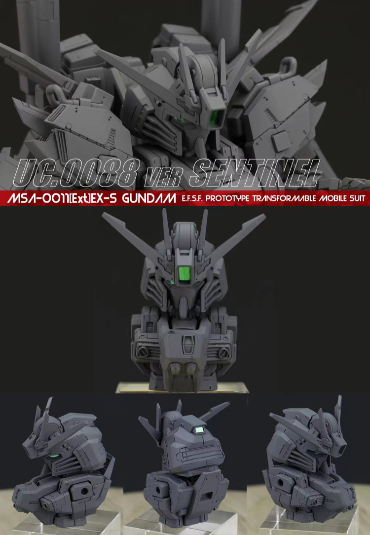 Extreme Squad SD EX-S Gundam Full Resin Kit