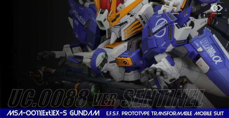 Extreme Squad SD EX-S Gundam Full Resin Kit