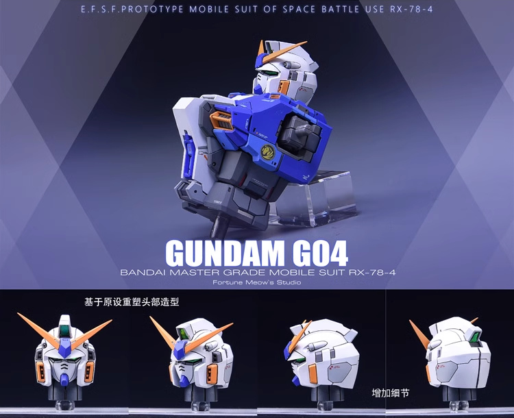 Fortune Meow's 1/100 Gundam G04 Conversion Kit