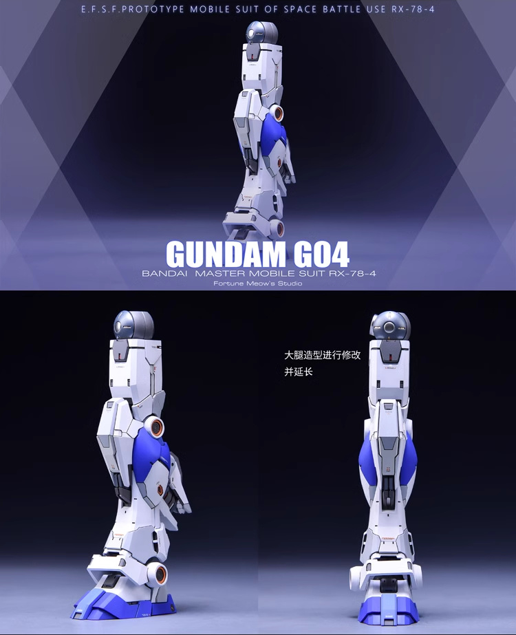 Fortune Meow's 1/100 Gundam G04 Conversion Kit