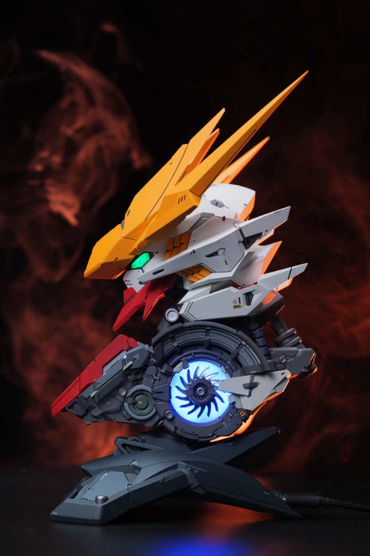 Labzero 1 35 Gundam Barbatos Lupus REX Head Bust Full Resin Kit 13