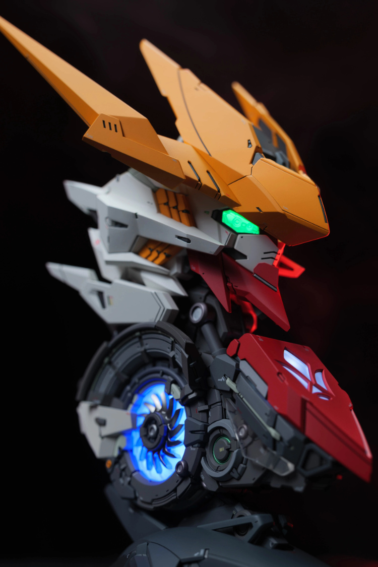 Labzero 1 35 Gundam Barbatos Lupus REX Head Bust Full Resin Kit 14