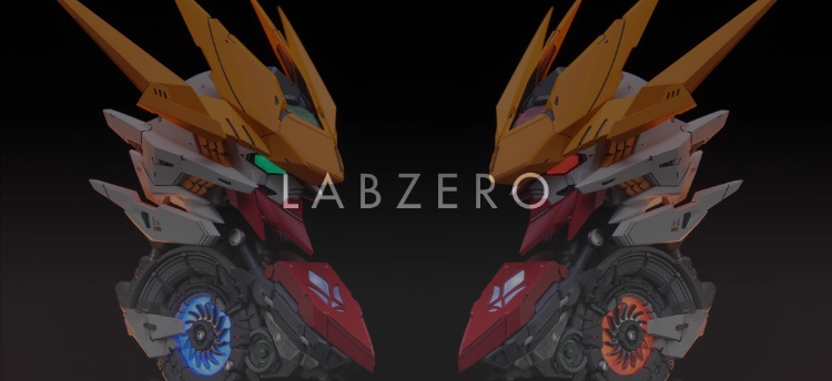 Labzero 1 35 Gundam Barbatos Lupus REX Head Bust Full Resin Kit 29