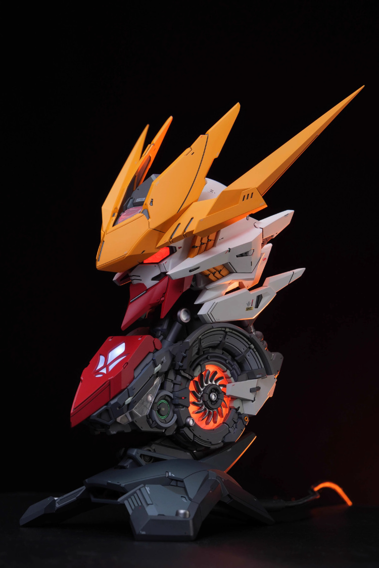 Labzero 1 35 Gundam Barbatos Lupus REX Head Bust Full Resin Kit 30