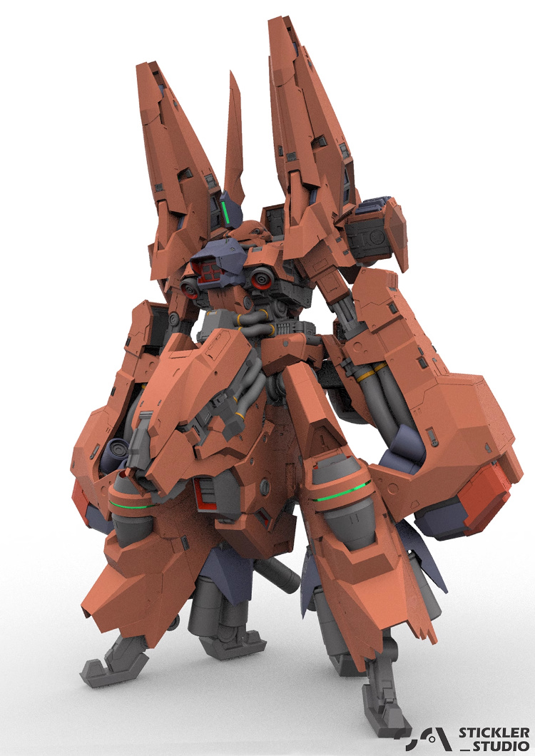 Stickler Studio 1-100 Fenris-Wolf Full Resin Kit