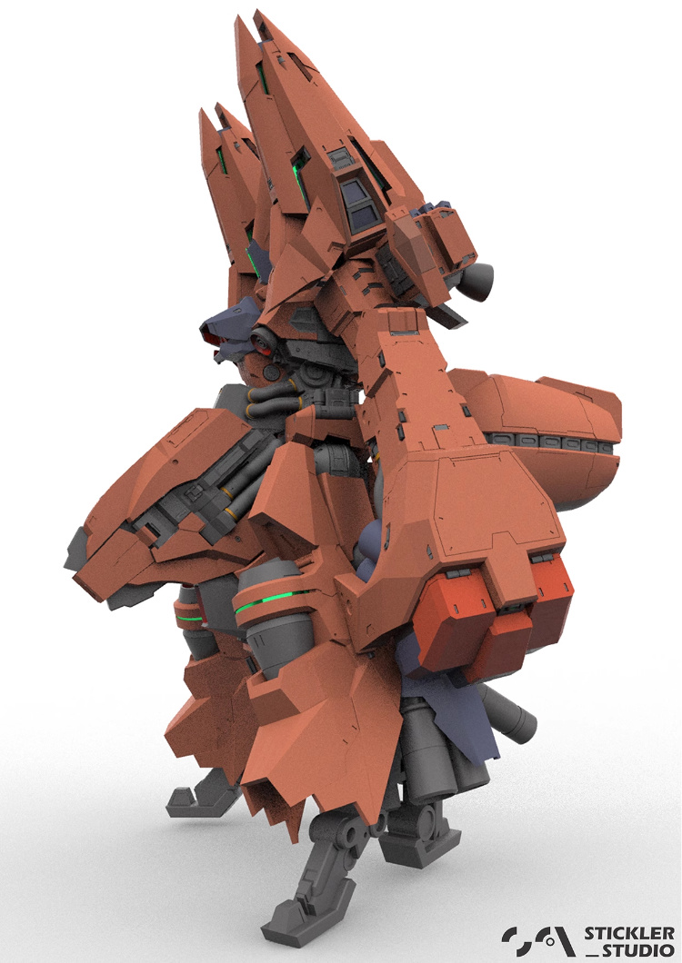 Stickler Studio 1-100 Fenris-Wolf Full Resin Kit