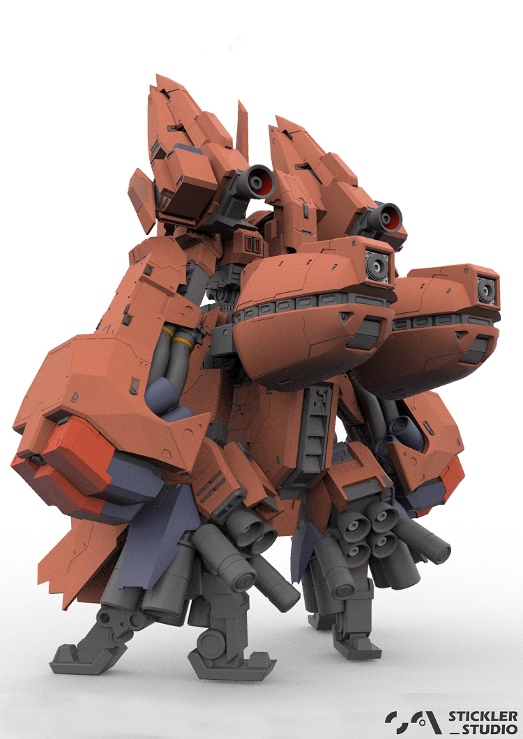 Stickler Studio 1-100 Fenris-Wolf Full Resin Kit