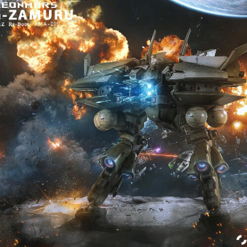 Stickler Studio 1/144 Byg-Zamuru Full Resin Kit