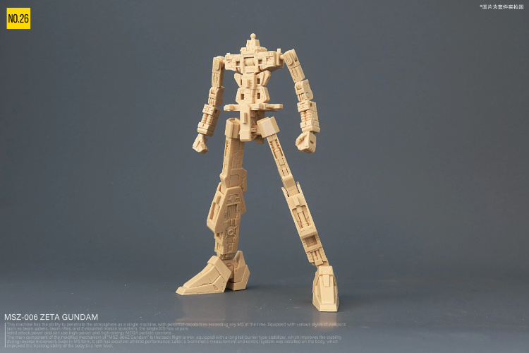 No.26 Studio 1/100 Zeta Gundam Full Resin Kit