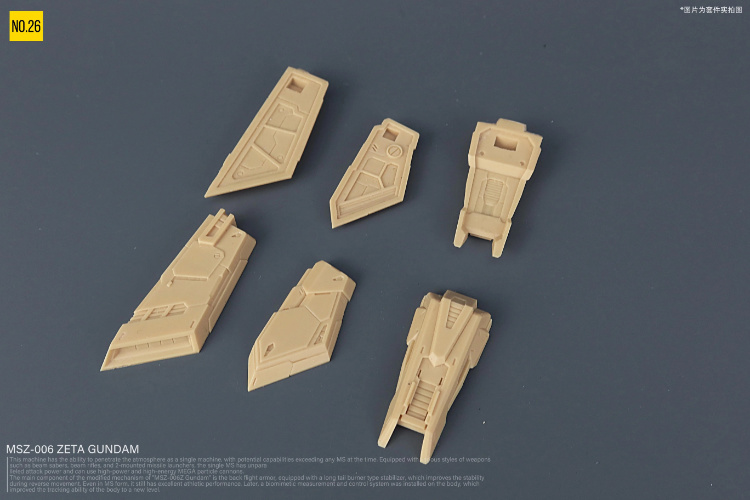 No.26 Studio 1/100 Zeta Gundam Full Resin Kit
