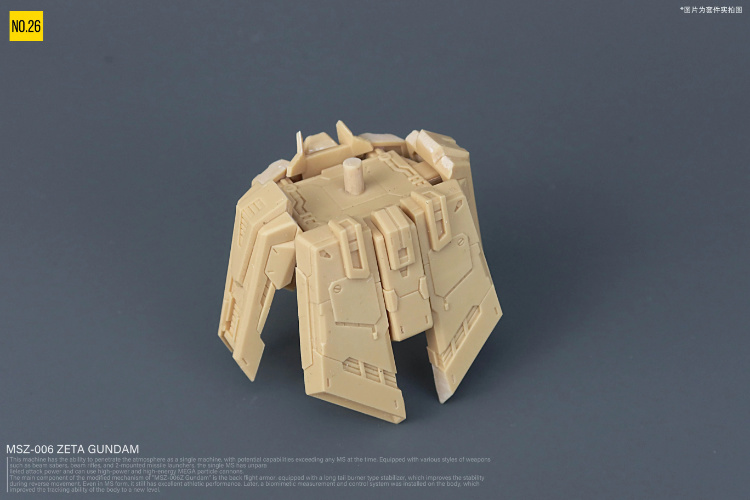 No.26 Studio 1/100 Zeta Gundam Full Resin Kit