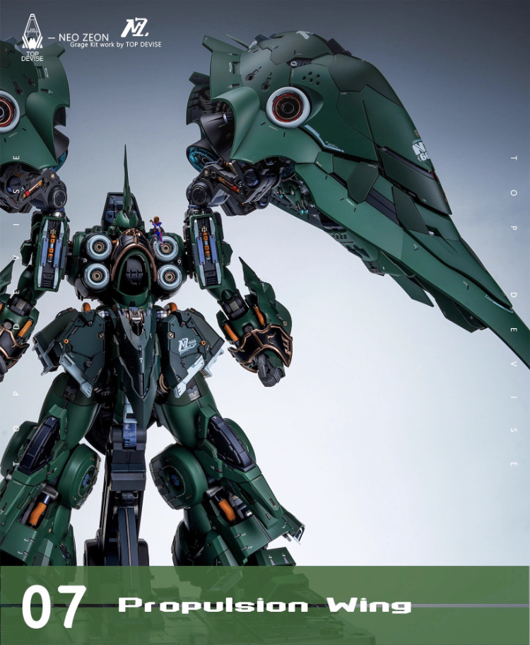 Top Devise 1/100 Osiris Aerial Dominator ver.Enhanced Conversion Kit